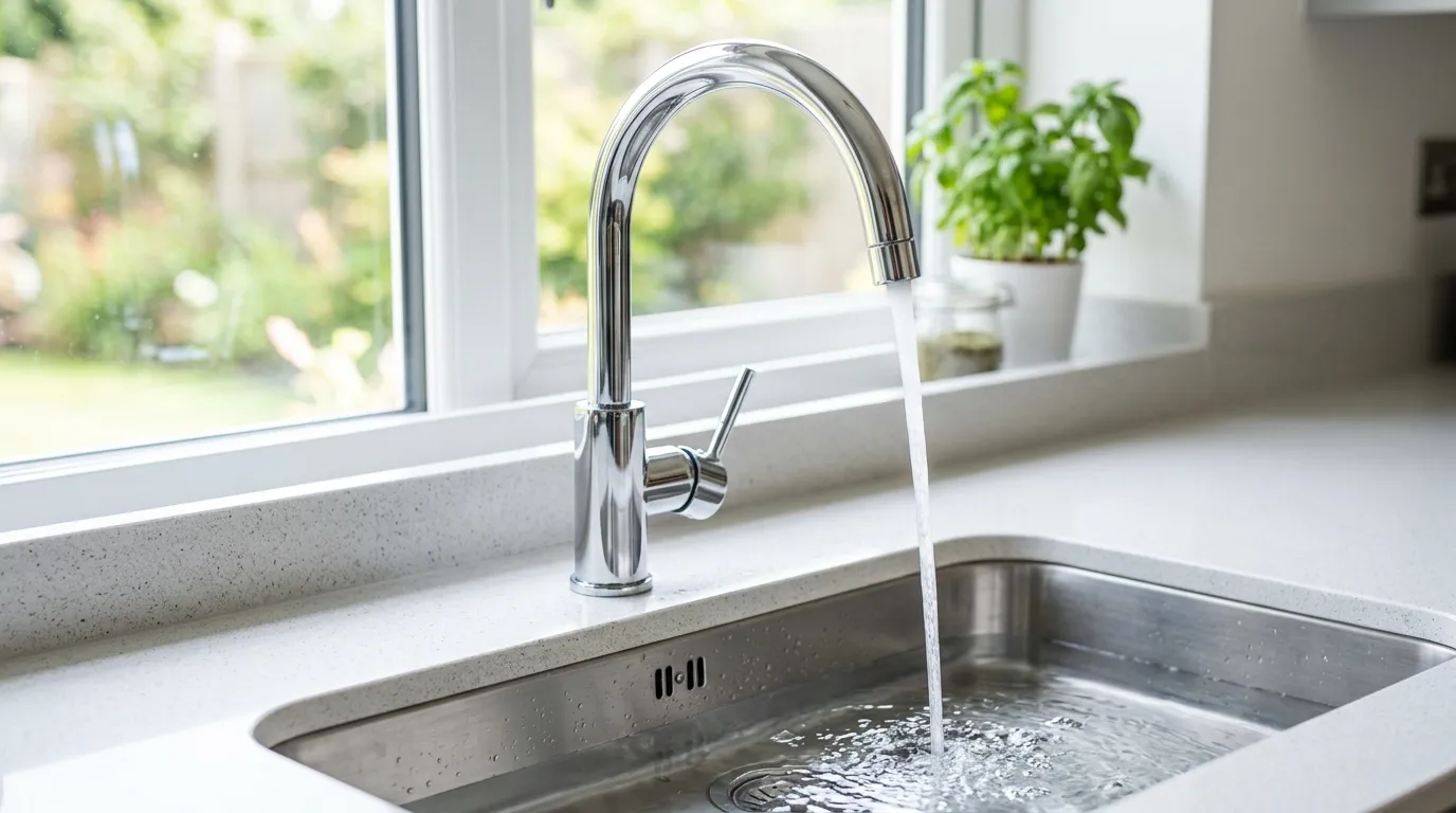 Local Plumbing Master Pros same day plumber fixing a faucet in Winchester, NV